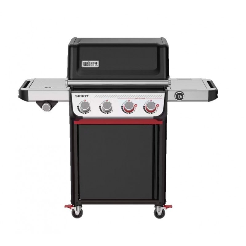 Weber Spirit EP-435 Barbecue a Gas 4 Bruciatori con Sear Zone e Bruciatore Laterale Nero 132 cm