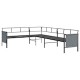 thumbnail of Helloshop26 - Tuinset buitenmeubilair 2-delig antracietkleurig staal 02_0015880