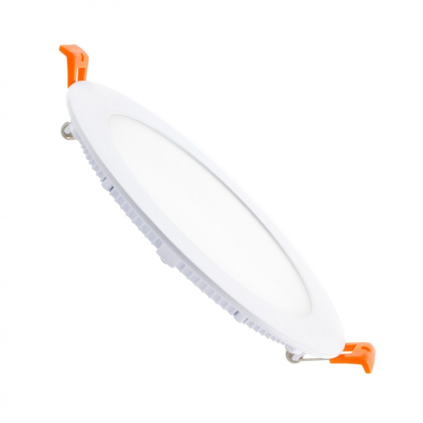 efectoLED Placa LED 9W Circular SuperSlim Corte Ø 135 mm Blanco Frío 6000K - 6500K
