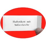 thumbnail of 2000 Stück Haftetiketten mit Anfasslasche 100 x 40 mm