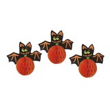 thumbnail of WellHome - Conjunto de 3 morcegos decorativos para Halloween