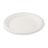 thumbnail of 250x Bio Grillteller Fleischteller rund aus Zuckerrohr Bagasse O 22 cm