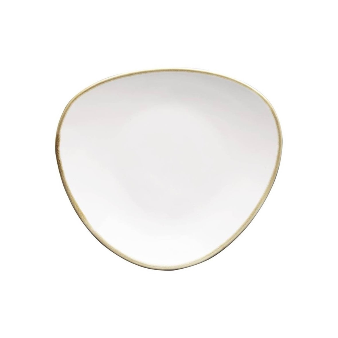 Krijt driehoekige borden Olympia Kiln 280mm - set van 4