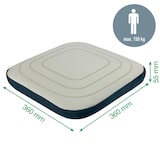 thumbnail of Leitz 6540-00-85 Sitzkissen Active Balance - aufblasbar, mit Stoffbezug, hellgrau