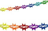 thumbnail of 50x Papier-Girlande bunt 4 m x 17 cm