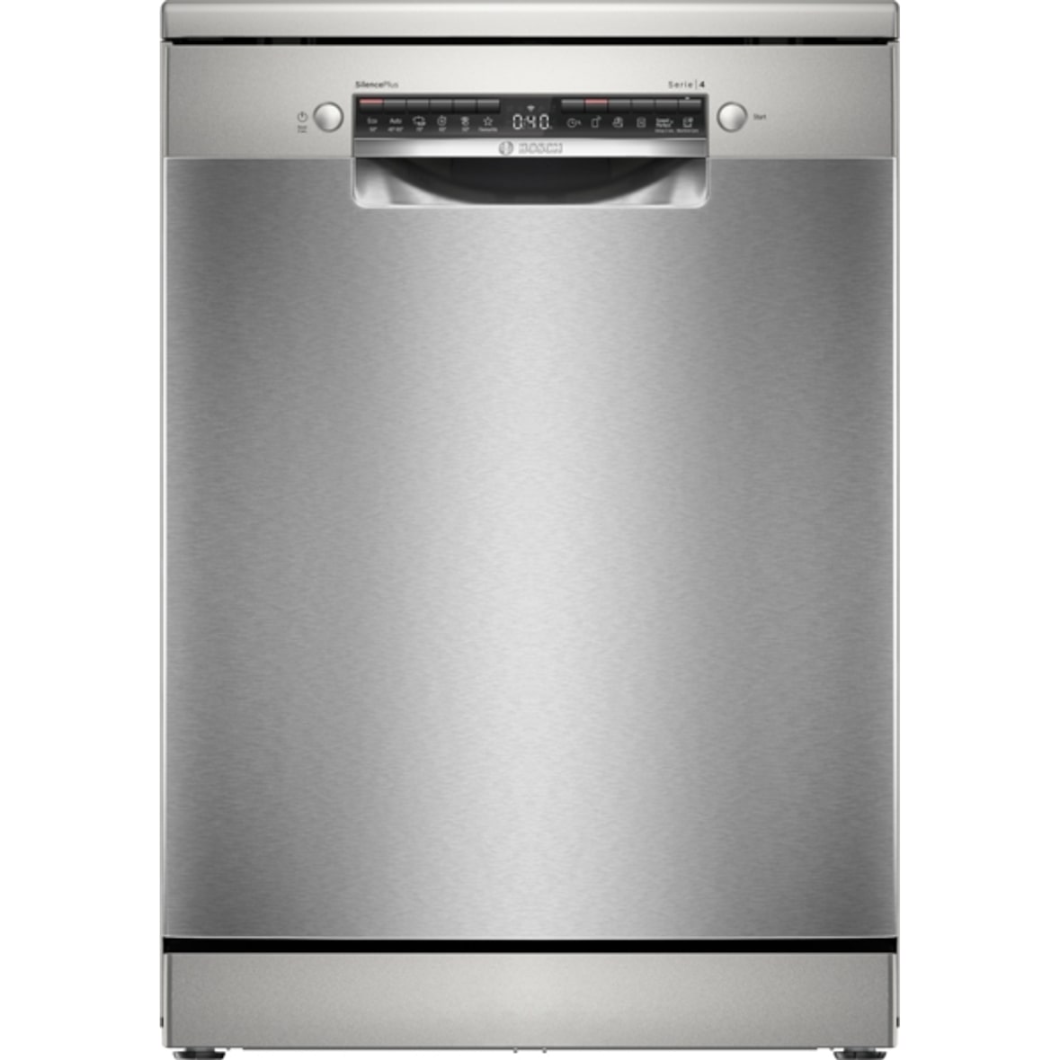 Máquina de lavar louça Bosch SMS4EMI06E 6 programas 600 mm aço inoxidável