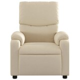 thumbnail of vidaXL Massagesessel Creme Stoff