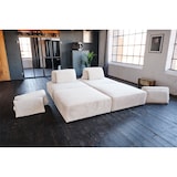thumbnail of KAWOLA Modulsofa WIOLO SOFT 4 Module 4 Rückenkissen Cord cremeweiß