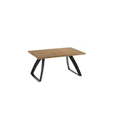 thumbnail of Bridge - Uitschuifbare tafel (160/240 x 90 cm) in zwart eiken fineer