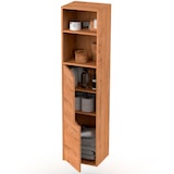 thumbnail of Briebe Columna de Baño, Mueble Auxiliar, Armario Alto Estilo Moderno 150x36,5x30 cm Espacio Almacenaje, Aura, Madera