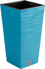 thumbnail of Prosperplast - Skandinavischer blau farbeer Blumentopf mit Reservoir, FURU-Kollektion - 20 x 20 x 38 cm, 5 L Fassungsvermögen