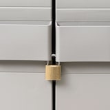 thumbnail of vidaXL Gartenschrank mit 4 Regalen Schwarz und Grau