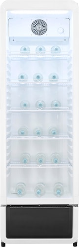 thumbnail of Exquisit Glastürkühlschrank GKS260-GT-431D weiß | 280 l Nutzinhalt | No Frost | Umluftventilator | manuelle Temperaturregelung