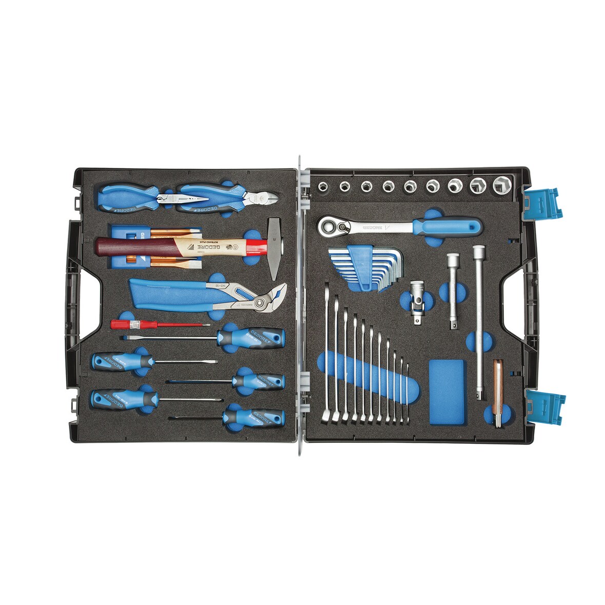 GEDORE Werkzeugkoffer TOURING, 49-teilig, 1000