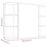 thumbnail of vidaXL 3-tlg. Badmöbel-Set Räuchereiche Holzwerkstoff
