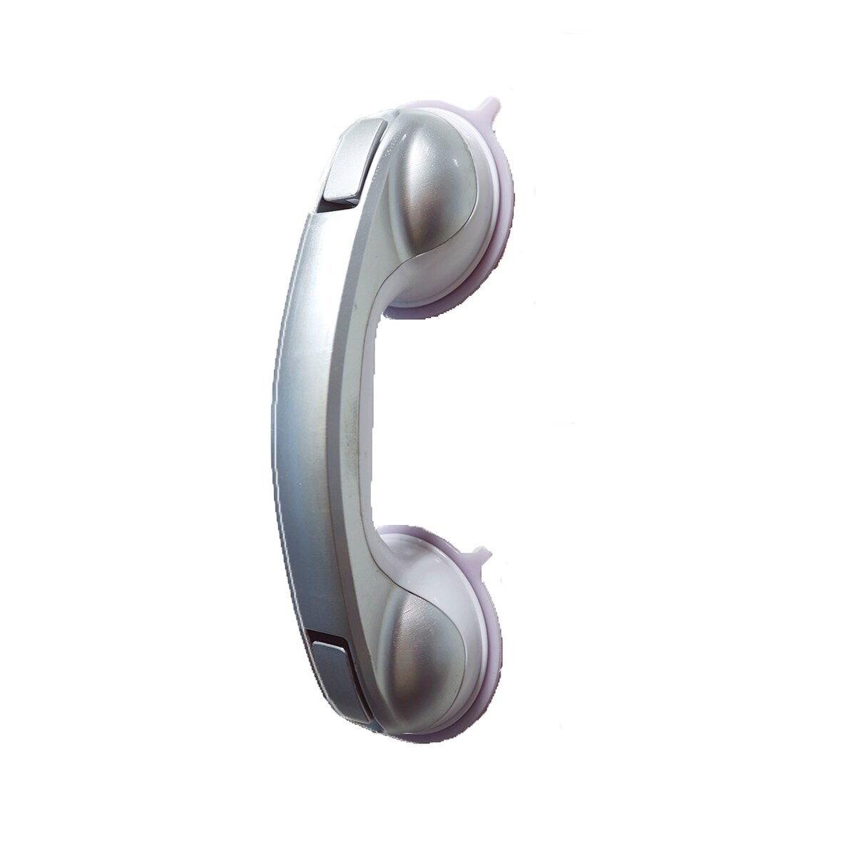 Starlyf Handy Grasp Pro, Haltegriff, belastbar bis 70 kg, Badewannengriff, ideal für die Dusche, ohne Schrauben, 30 cm, silber