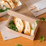 thumbnail of Caixas "Lunch Box" Tampas 'Thepack' 220 G/M2 14X9,7X5 Cm Natural Cartão Ondulado Nano-Micro (480 Unidades)