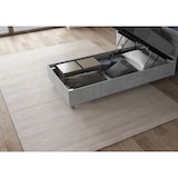 thumbnail of Letto singolo contenitore 80x200 testata dritta con doghe cemento Ankel