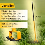 thumbnail of TORNADICA Holländische Hacke Gartenhacke 140cm Gartenwerkzeug aus legiertem Stahl mit scharfer Klinge Unkrautentferner Gartengerät Bodenlockerer