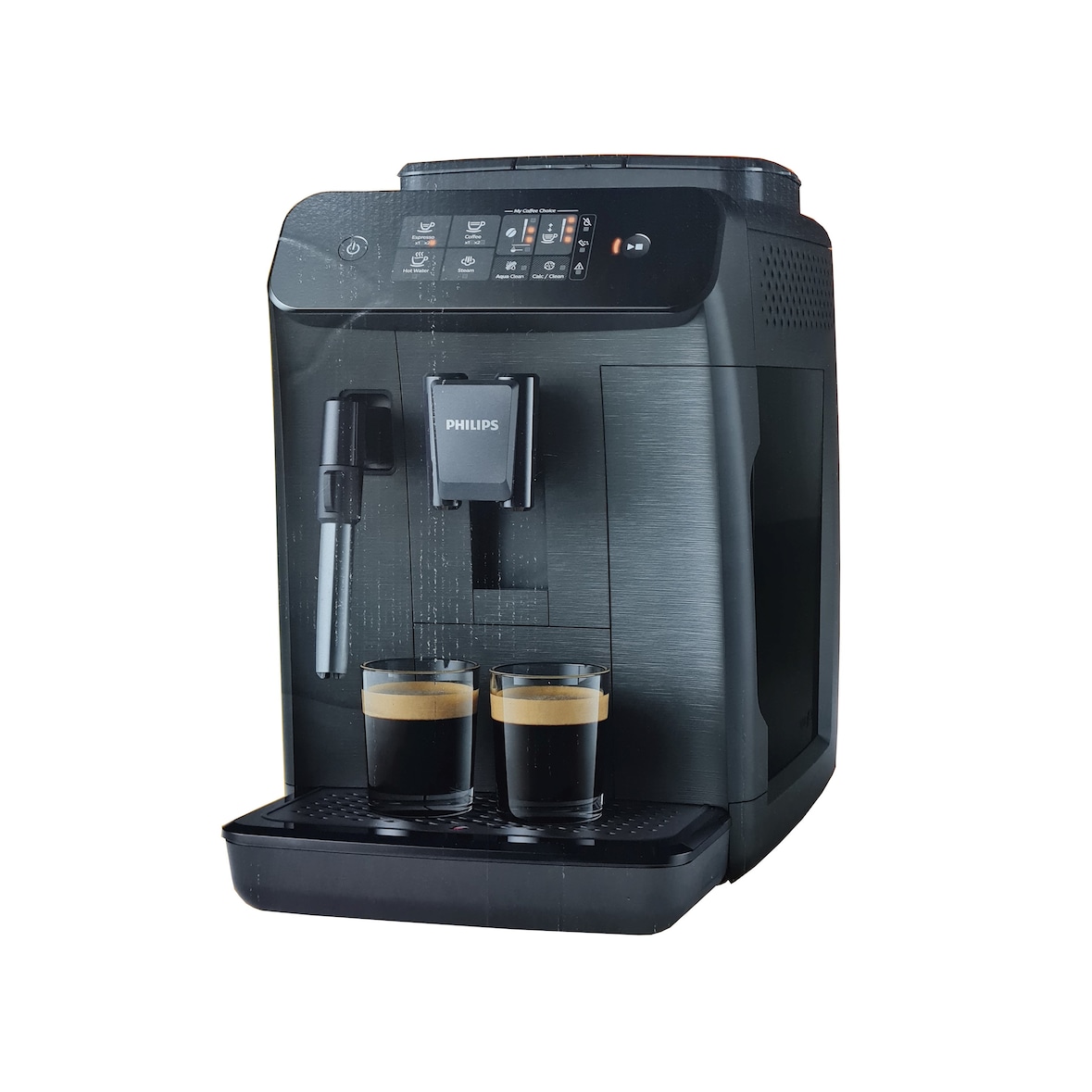 Philips EP0824/00 Kaffeevollautomat 800 Series mit klassischem Milchaufschäumer - Grau