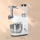 thumbnail of Klarstein Lucia Küchenmaschine 3-in-1 1800 W / 2,7 PS 5 Ltr Edelstahl BPA-frei Weiß