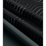 thumbnail of Baumwolle Bettwäsche 200x220 cm Schwarz Petrol Punkte Wendeseite mit Reißverschluss