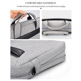 thumbnail of Sacoche Ordinateur Portable Imperméable Extensible Pour PC 13 Pouces Avec Sangle Noir YONIS
