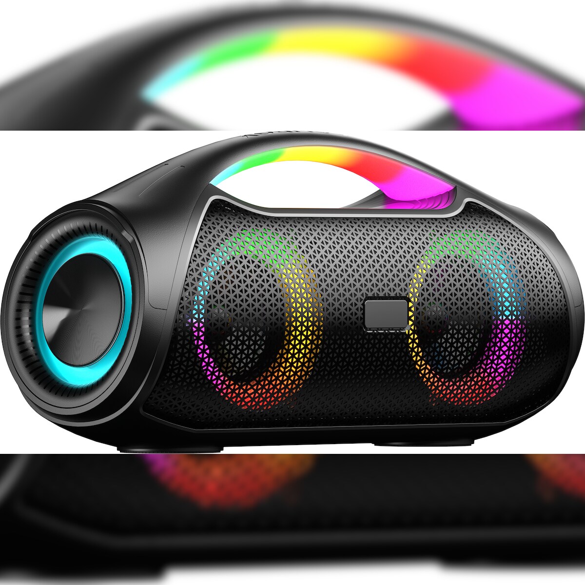 LED Bluetooth BoomBox30, 30W Stereo, USB, AUX, microSD