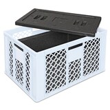 thumbnail of Eurobehälter mit EPP-Isolierbox, LxBxH 600 x 400 x 320 mm, 25 Liter, weiß