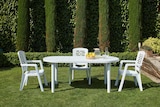 thumbnail of garbar OLOT Mesa Oval Reciclada Exterior 180x90 Arena Desierto