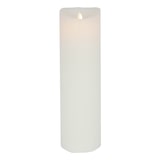 thumbnail of B & S Echtwachs LED Kerze mit Timerfunktion und beweglicher Flamme H 30 cm Weiß