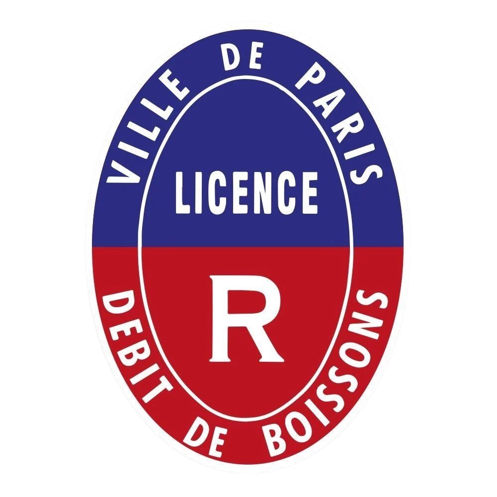 Panneau de Licence R (Restauration) / Paris (75)