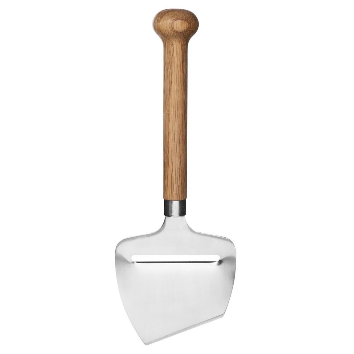 Käsehobel Käseschneider Käsemesser aus Edelstahl & Eichenholz