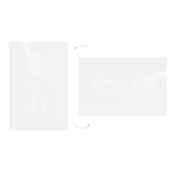thumbnail of ALLboards Metallische Magnettafel Rahmenlos WEIß 90x60cm Memoboard für jede Art von Magneten Magnetpinnwand + 4 Marker, 10 Magnete und Schwamm
