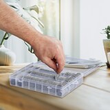 thumbnail of Relaxdays Filzgleiter selbstklebend, 272er Set, runde & eckige Möbelgleiter, Kratzschutz, mit Box, Klebefilz Möbel, grau