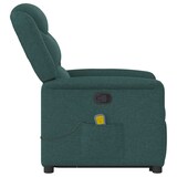 thumbnail of vidaXL Massagesessel mit Aufstehhilfe Dunkelgrün Stoff