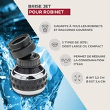 thumbnail of Brise jet aérateur Fackelmann Tecno