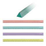 thumbnail of MILAN New Look - Caja de 60 Reglas Triangulares de 15 cm Plástico Rígido Transparente