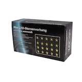 thumbnail of 80er LED-Sternenvorhang warmweiß Lichtervorhang Lichterkette für Innen und Außen Warmweiß Stern