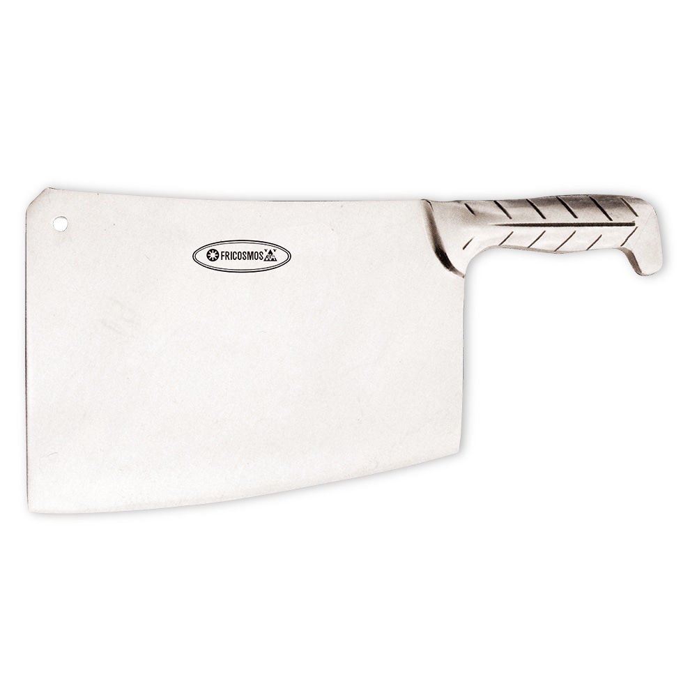 Cuchillo de carnicero modelo cuchilla de golpe 222x120x5 mm.