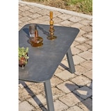 thumbnail of Set di mobili da giardino a 4 posti in alluminio grigio antracite - LISBONNE