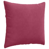 thumbnail of vidaXL Sofakissen 2 pcs Weinrot 45 x 45 cm Cordstoff