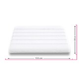 thumbnail of Bettenset 155x220 2 teilig OEKO-TEX - Bettdecke 155x220 Set mit Kissen 80x80 (Kopfkissen) - Ganzjahres Bettdecke / Steppdecke