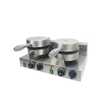 thumbnail of GastroHero Waffeleisen rund, doppelt