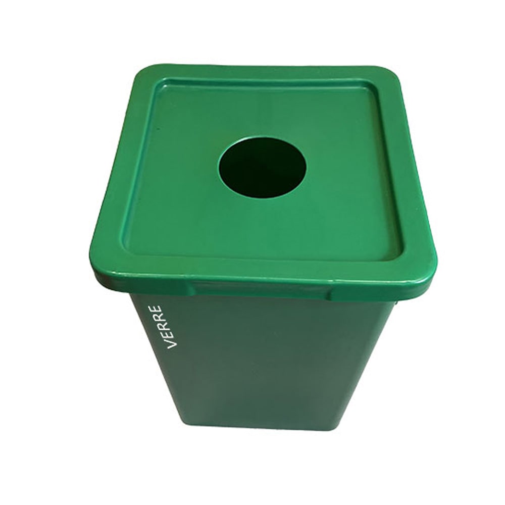 Bac de collecte des déchets trizen - VERT