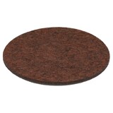 thumbnail of BIASTO - Premium Filz Untersetzer - rund 20cm - Farbe: braun-meliert (HF033). Design Glas-Untersetzer für Getränke, Tisch, Bar, Tasse, Vase
