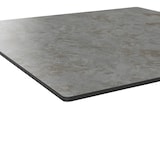 thumbnail of Gastro Stehtisch HPL Compact Premium | 60x60 cm Zement Grau | Edelstahlgestell