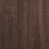 thumbnail of vidaXL Bettgestell mit Kopfteil Braun Eiche 75x190 cm Holzwerkstoff