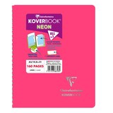 thumbnail of Clairefontaine 5x Koverbook Neon Spiralbuch A5, 80 Blatt 90g, liniert, Einband aus opakem Polypropylen - Sortiert 366723C
