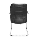 thumbnail of Konferenzstuhl / Freischwinger / Stuhl FLEXO V PU schwarz hjh OFFICE